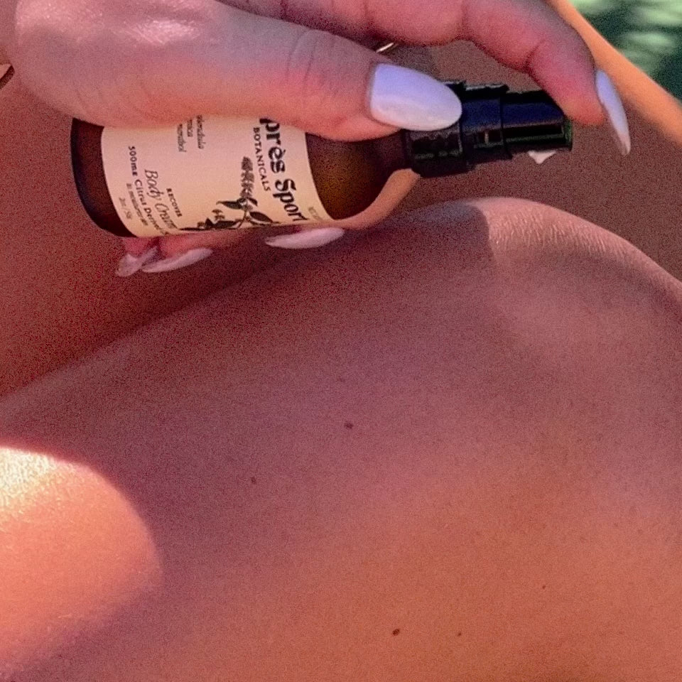 Recover Body Cream Calendula, Menthol, Arnica and 500mg Citrus Derived CBD